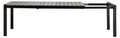 Havebord 205/275 x 100 cm alu/nonwood - Outfit